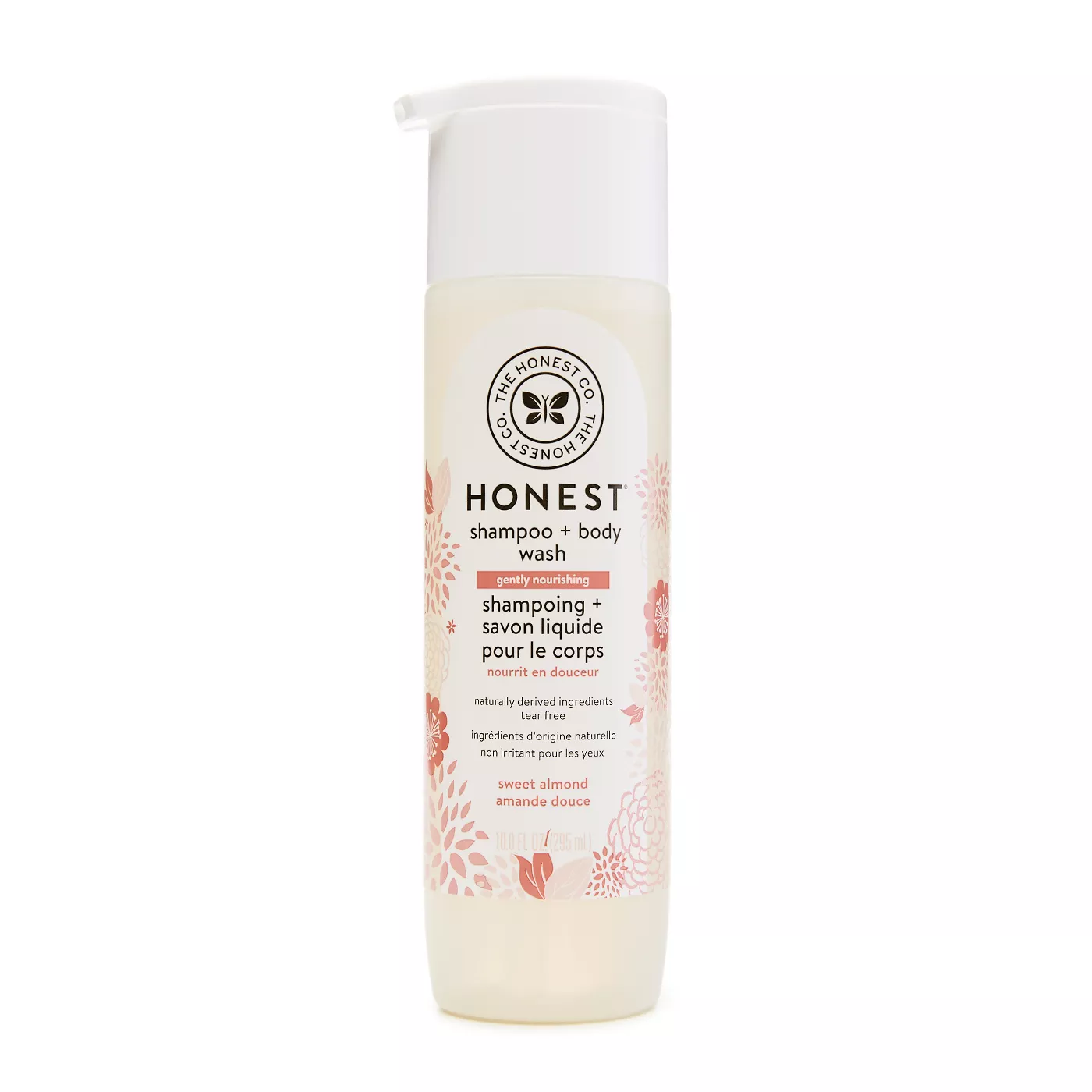 The Honest Company Gently Nourishing Shampoo & Body Wash Sweet Almond - 10 fl oz - image 1 of 3