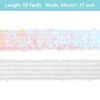 Unique Bargains Waterproof Flat Elastic Crafts Sewing Dress Sequins Trim Ribbon - 2 of 4