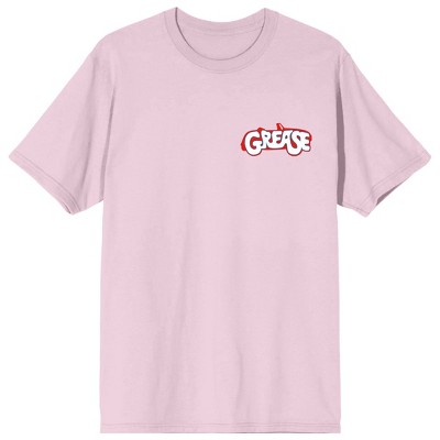 Grease Pink Ladies Logo Women's Pink Crew Neck Graphic Sweatshirt-XXL