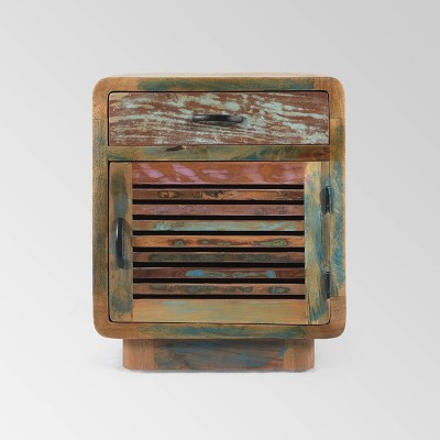 Appoline Boho Cabinet Natural - Christopher Knight Home