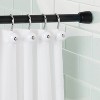 iDESIGN Metal Tension Shower Curtain Rod The Cameo Collection Adjustable - 2 of 3