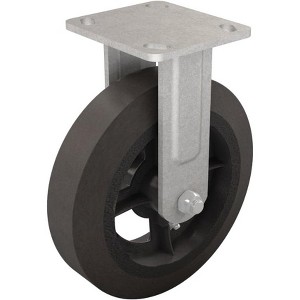 Bon Tool 15-304 Caster - 8-inch Solid Rubber Rigid - 1 of 2