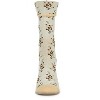 Memoi Vintage Floral Women's Cotton Blend Ankle Socks - 2 of 4