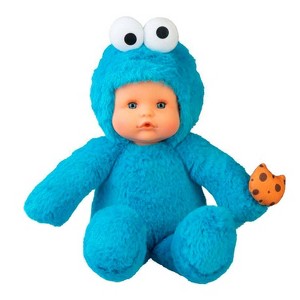 Nenuco Sesame Street Dress up Doll with Cookie Monster Costume, 12" Doll Designed for Toddlers 2+ - 1 of 4