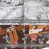 Tirrinia Insulated Lunch Tote Bag for Women, Fashionable Lunch Box for Men, Reusable Large Cooler Lunch Bag for Working/Picnic - Brown Floral - 4 of 4