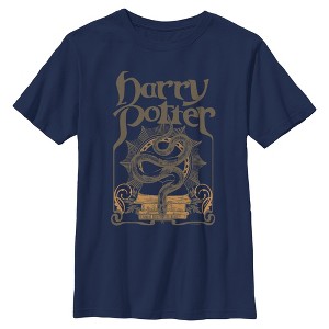Boys Harry Potter Snake Symbol T Shirt - 1 of 4