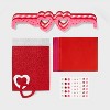 31pc Heart Glasses Kids Valentine's Day Craft Activity Kit - Spritz™ - image 3 of 3