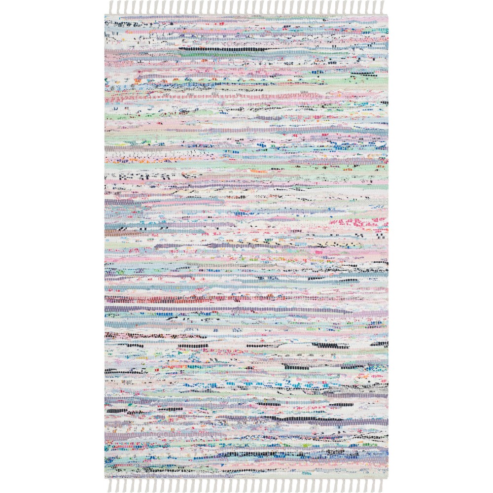  Spacedye Design Woven Accent Rug Light Green