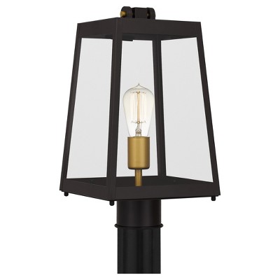 Amberly Grove 1-Light Western Bronze Outdoor Post Lantern