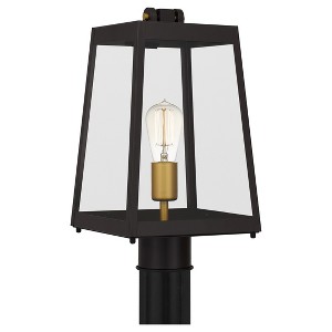 Amberly Grove 1-Light Western Bronze Outdoor Post Lantern - 1 of 4