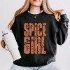 Spice Girl Block Distressed - Women's Lightweight Garment Dyed Sweatshirt - 2 of 3