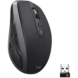 Logitech - MX Anywhere 2S Wireless Laser Mouse - Black
