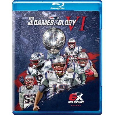 3 Games to Glory VI: New England Patriots (Blu-ray)(2019)