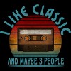 Men's Design By Humans I LIKE CLASSIC AND MAYBE 3 PEOPLE By punsalan T-Shirt - 2 of 2