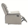Manual Recliner Chairs for Adults, Small Recliners for Small Spaces, Fabric Recliner Chair, Single Sofa Living Room Chair for RV - 4 of 4