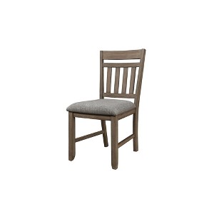 New Classic Furniture,Harrisburg Wood Dining Chair (Set of 2), Walnut - 1 of 4