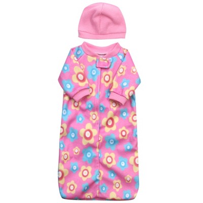 Sophia’s 2 Piece Sleep Sack and Hat Set for 15" Dolls, Pink