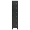 VidaXL Locker Cabinet Anthracite 15 in.x15.7 in.x70.9 in. Steel - 2 of 4