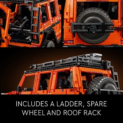 LEGO Technic Orange Mercedes-Benz G 500 Off-Road Model Car Set