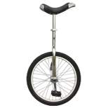 Fun Unicycle 20 inch Unicycle with Aluminum Rim Chrome
