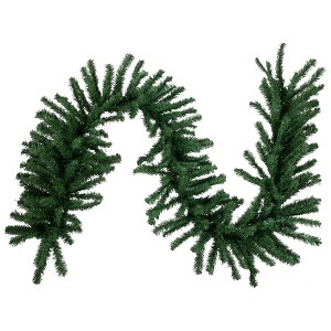 Northlight 9' x 20" Green Artificial Pine Christmas Garland, Unlit - 1 of 3