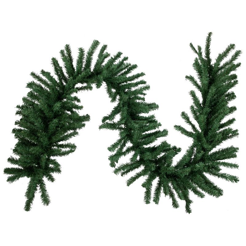 Northlight 9' x 20" Green Artificial Pine Christmas Garland, Unlit, 1 of 5