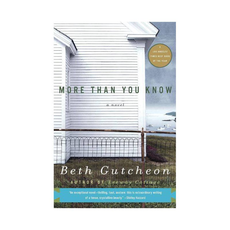 More Than You Know - by  Beth Gutcheon (Paperback), 1 of 2