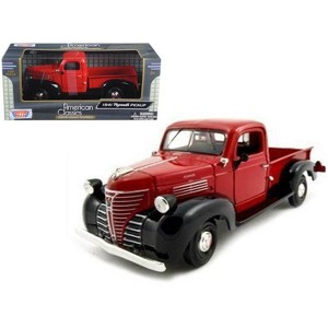 1941 Plymouth Pickup Red 1/24 Diecast Model Car by Motormax - 1 of 3