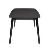 NicBex 59/79In Rectangle Dining Table with Faux Wood Tabletop,Large Dining Table for Kitchen, Meeting Room, Living Room - 4 of 4