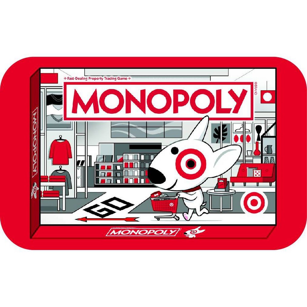 Target Monopoly Target GiftCard $50 What is the best gift anytime? The Target GiftCard. No fees. No expiration. No kidding. Send a Target GiftCard image three ways: by mail, email or text message. Target GiftCards and eGiftCards can be used in store or on Target.com and may be reloaded at any Target store. Add a personalized message during Checkout (mobile GiftCards excluded). Target GiftCards can only be used at Target stores and on Target.com, and cannot be used to purchase other gift cards or prepaid cards. Ordering 10 or more gift cards for your business or organization? Check out our convenient Corporate Gift Card program. www.target.com/corporategiftcards. For more information, including Terms and Conditions, see our Target GiftCard help page.