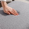 NicBex Adele Upholstered Padded Storage Bench Grey - 3 of 4