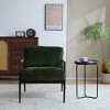 Ridstar Modern Accent Chair with Plush Cushions For Living Room, Bedroom & Office-Green - 3 of 4