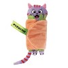 KONG Pull-a-Partz Purrito Cat Animal Plush Toy - 4 of 4