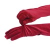 INSPIRE CHIC Women's Velvet Elbow Length Full Finger Gloves - 4 of 4