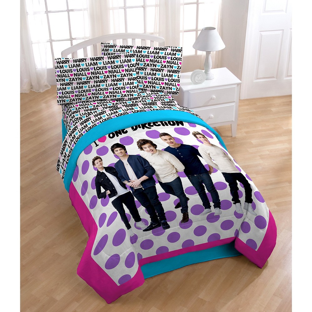 UPC 032281273309 - One Direction Patchwork Twin Bedding Comforter ...