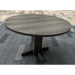 Round Dining Table for 4, 47 Inches Dining Room Table, Circle Kitchen Tables for Dining Room, Kitchen, Living Room(Table Only) - 1 of 1