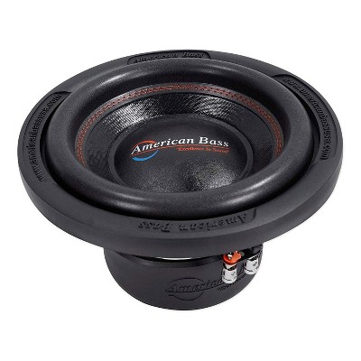 Photo 1 of American Bass XR 12 D4 12 Inch Dual 4 Ohm Voice Coil 2400 Watt Maximum Power Subwoofer Speaker with 200 Ounce Magnet and Stitched Rubber Surround