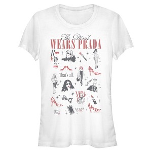 Juniors Womens The Devil Wears Prada 2 Runway Fashion Collage T