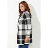 Catherines Women's Plus Size Petite Country Village Sweater Cardigan - 4 of 4