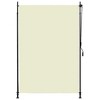 Aghana Digitals Manual Outdoor Vertical Roller Blind, Cream Polyester with PA Coating, UV - 2 of 4
