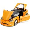 2006 Chevrolet Corvette Yellow with Black Top "Mickey Thompson" "Bigtime Muscle" Series 1/24 Diecast Model Car by Jada - 2 of 4