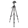 Vivitar® Professional Tripod with 3-Way Fluid Pan Head - 3 of 4