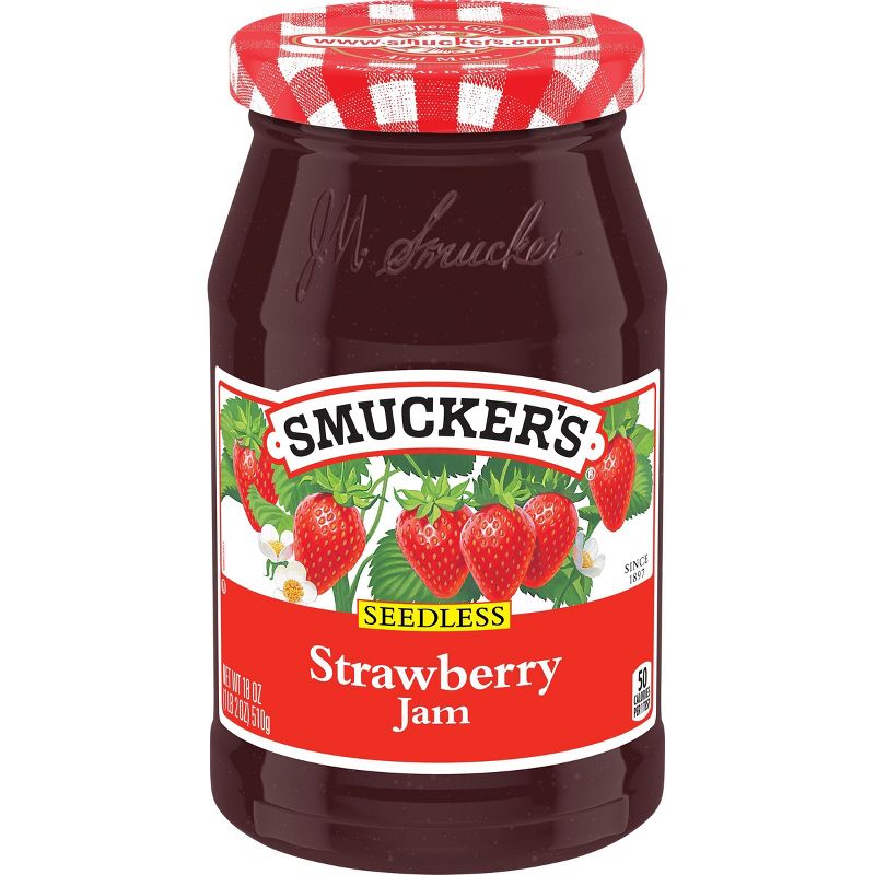 Smucker&#39;s Seedless Strawberry Jam - 18oz, 1 of 5