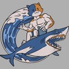 Boy's Fortnite Surfer Meowscles T-Shirt - 2 of 4