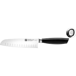 ZWILLING All Star 7-inch Hollow Edge Santoku Knife - 1 of 4