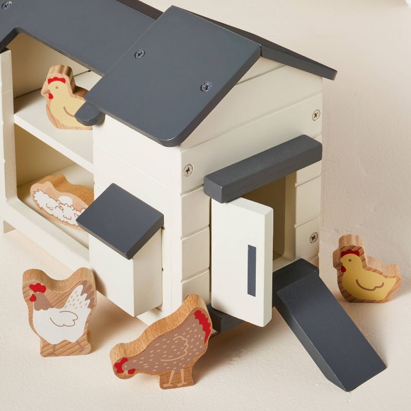 Toy Chicken Coop Set - 8pc - Hearth &#38; Hand&#8482; with Magnolia, 4 of 5