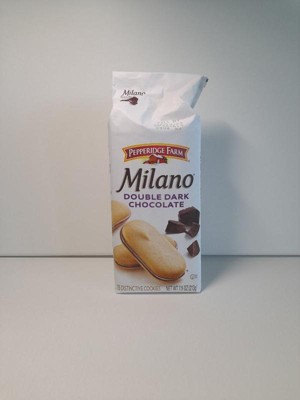 Pepperidge Farm Milano Double Dark Chocolate Cookies - 7.5oz : Target