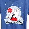 Women's - Coca-Cola - Happy Holiday Sled Short Sleeve Graphic T-Shirt - 2 of 4