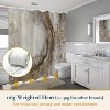 LunaLulinlk Shower Curtain with Hooks – Heavy-Duty Mold/Mildew-Resistant - 4 of 4