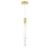 CWI Lighting Carolina LED Pendant With Gold Leaf Finish - 2 of 4